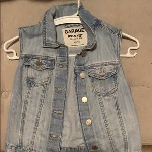 denim vest